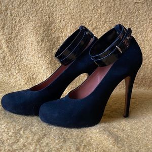 Celine stiletto with ankle cuff